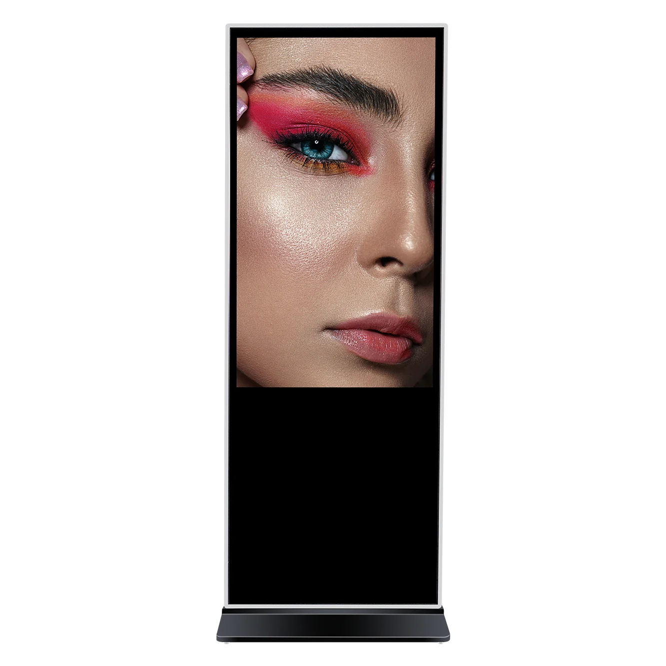 55 inch advertising led screen android system ultra thin lcd advertising display 1G+8G advertising display monitor