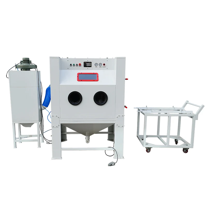 Industrial Sandblasting Cabinet Sandblaster Machine for Alloy Wheel