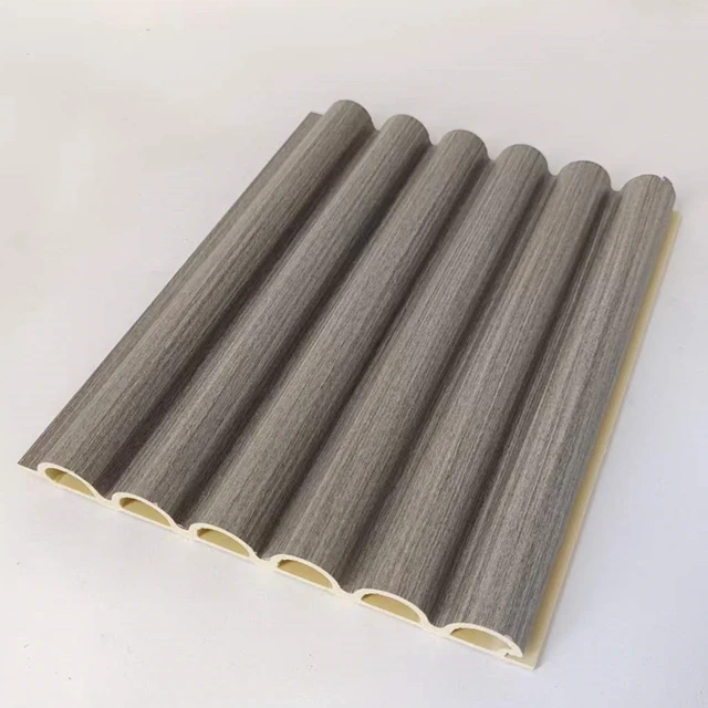 Wide Varieties 3d Fluted Inside Decorative Indoor Interior Cladding Great Wall Board Pvc Wpc Wall Panels 160mm*22mm
