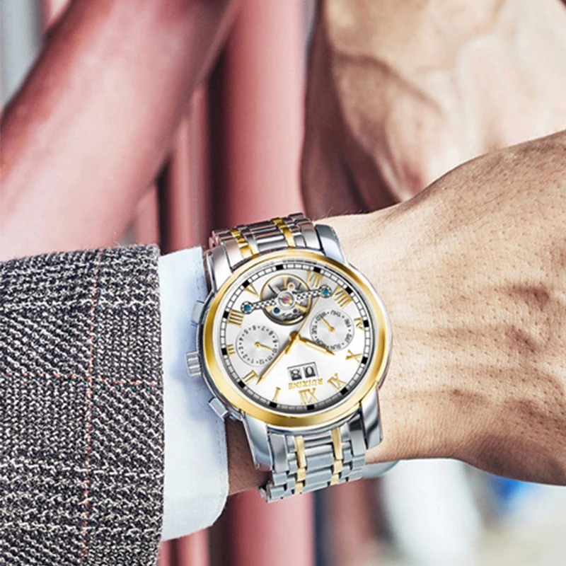 Factory custom watches Wholesale retro digital oem luxury winder Men watch