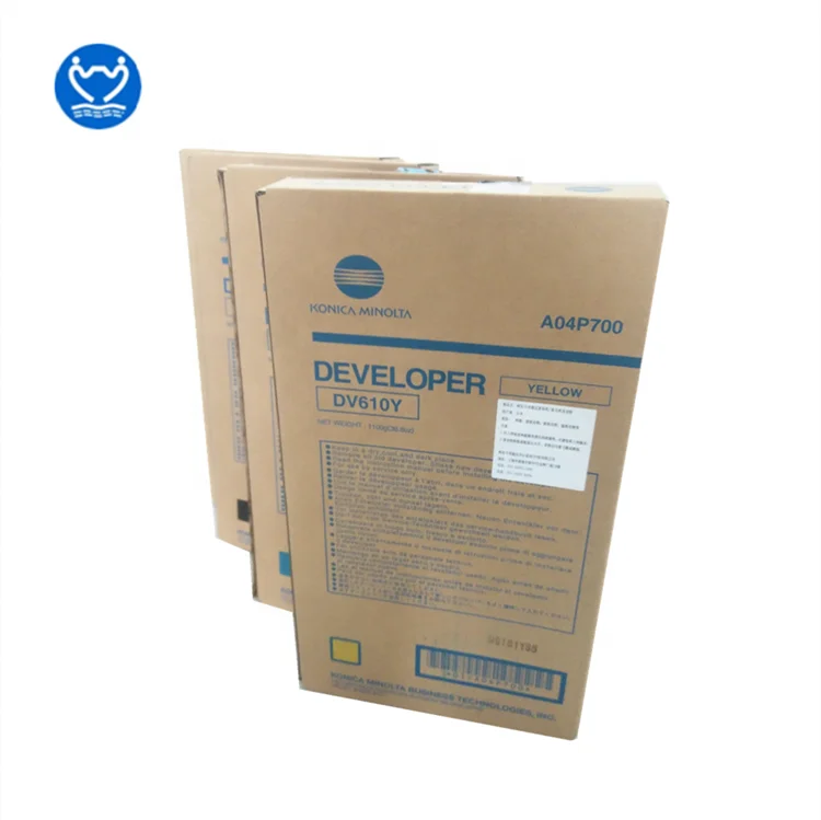 Оригинальный разработчик Koncia Minolta DV610 для Bizhub C5500 C6500 C5501 C6501 C6000 C7000 порошок разработчика