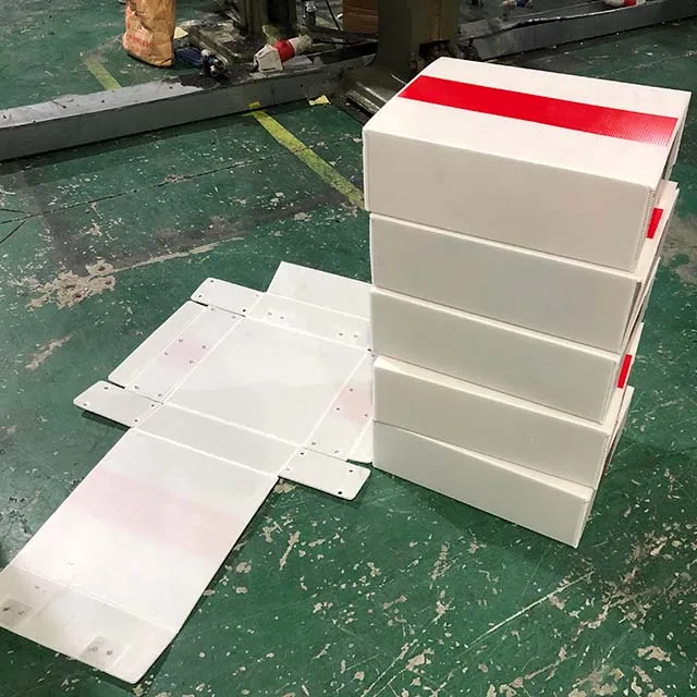 Wholesale Customized Hig-Quality Fluted PP Corrugated Coroplast Printing Box For Clothing Shoe