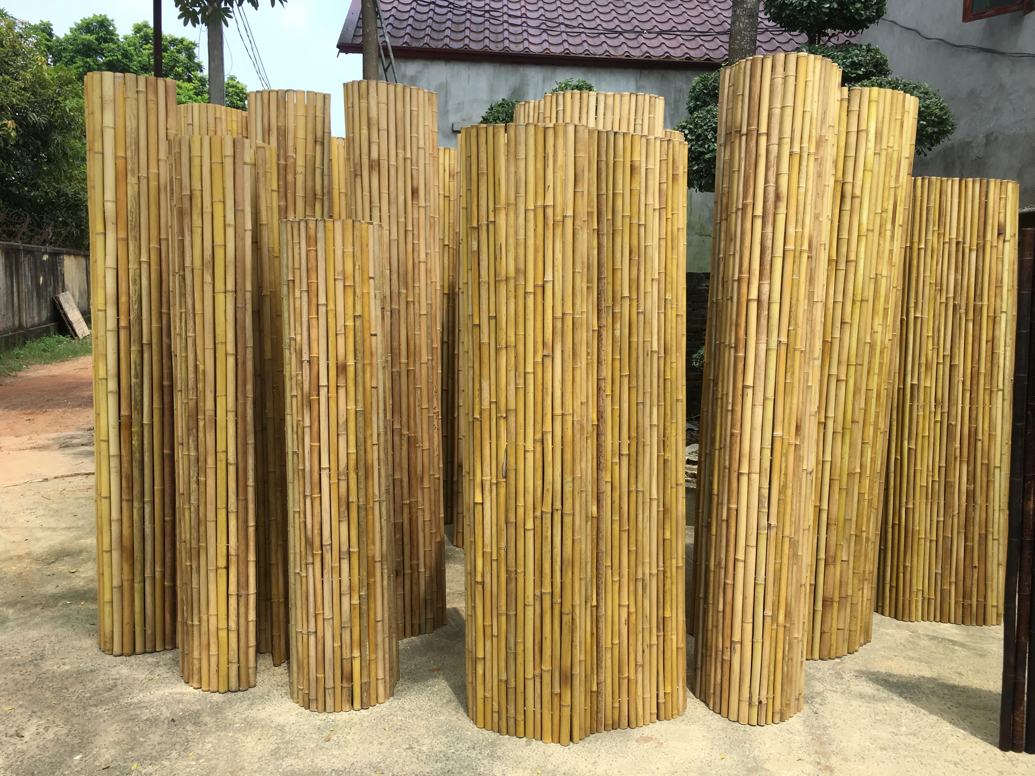 Cheap Bamboo Fencing Panels