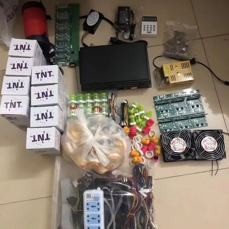 Оптовая продажа 8 игроков рыбные игровые комплекты развлекательные аркадные аксессуары для видеоигр