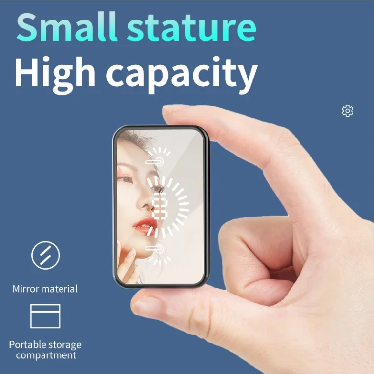 Наушники-вкладыши HD Mirror S20 TWS Беспроводные водонепроницаемые Игровые наушники с супербасами Led-дисплей Звук Hi-Fi