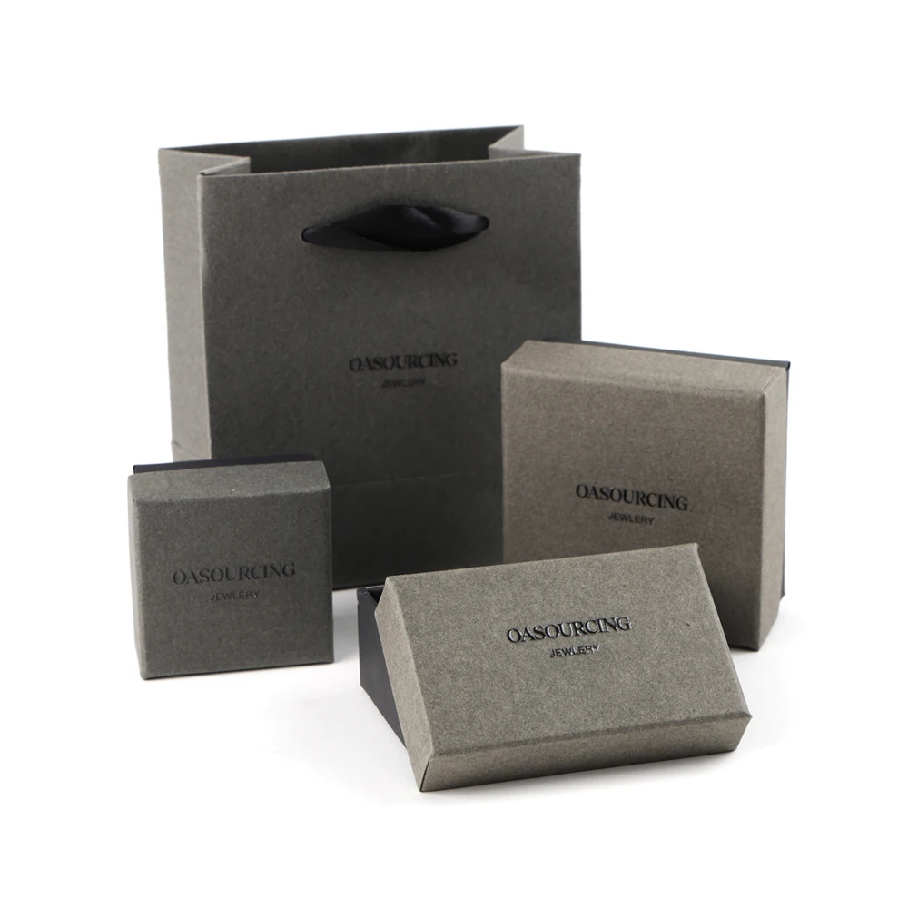 Custom Logo Necklace Jewelry Packaging Box With Foam Inside Jewelry Box Generic