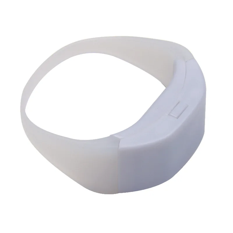 15 Colors Remote Controlled Changing LED Silicone Bracelets Light Up Wristband