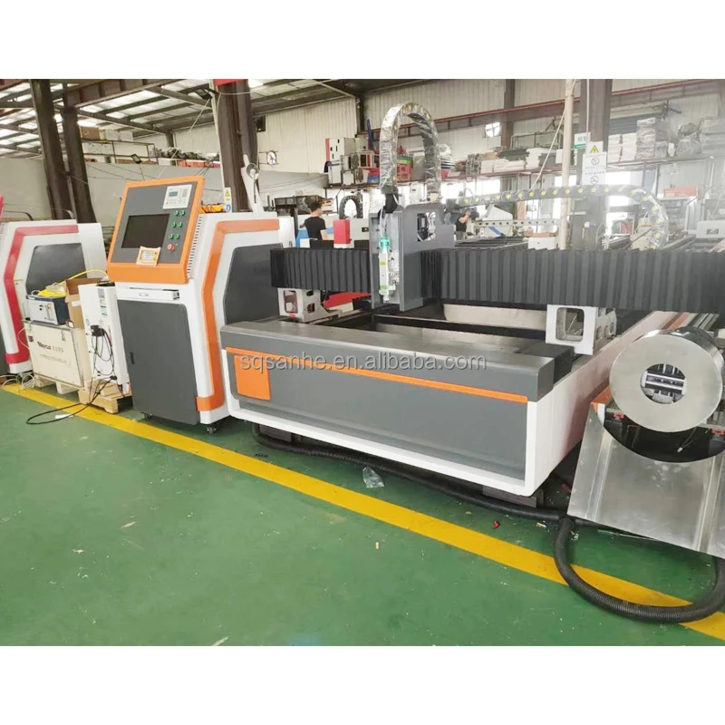 3 Years Warranty Fibre Laser Cutting Machine Cutting Stainless Steel And Brass Sheet Metal And Tubu Cast Iron Bed