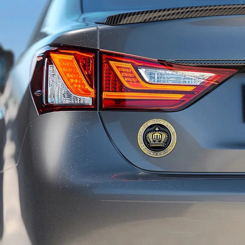 Custom Chrome Metallic Emblems Car Metallic Adhesive Metal Stickers With Car Brands