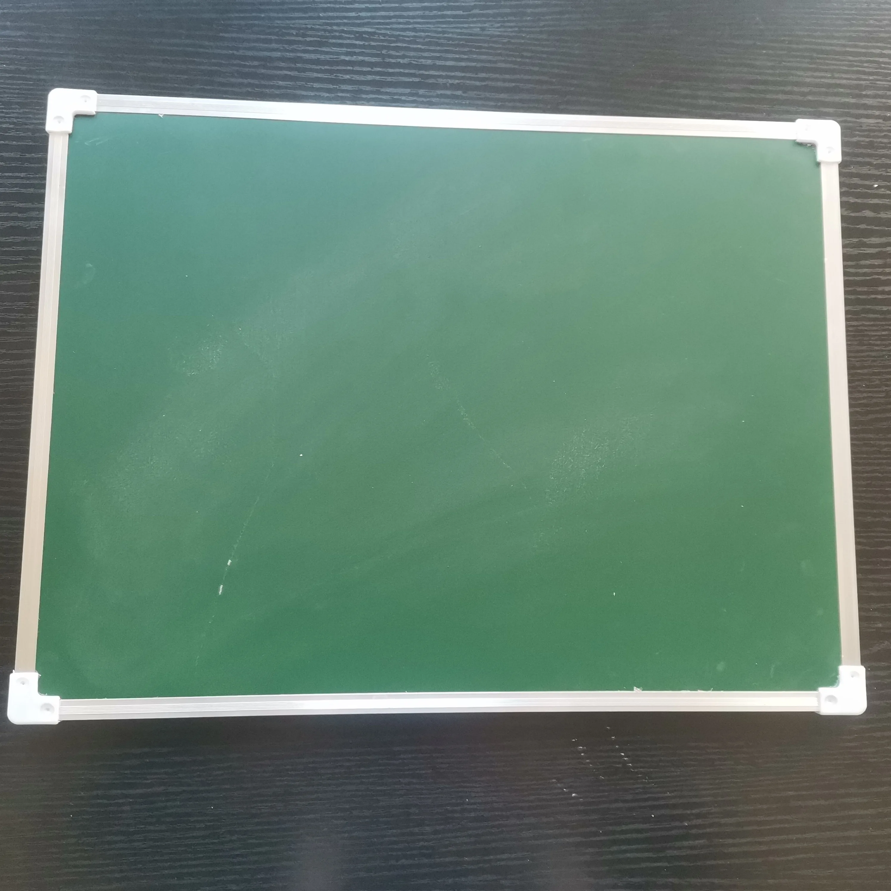 30x40cm double side magnetic chalk writing green board and whiteboard for school and education