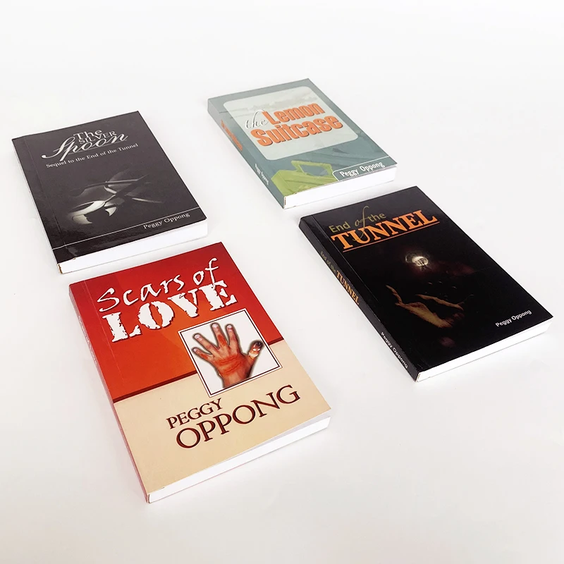 Guangzhou factory cheap perfect binding type book printing