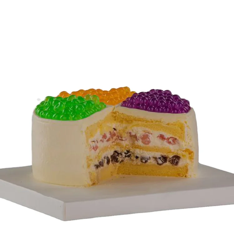 Crystals Naturally Made Hami Melon Flavored Popping Boba Konjac Jelly for instant bubble tea