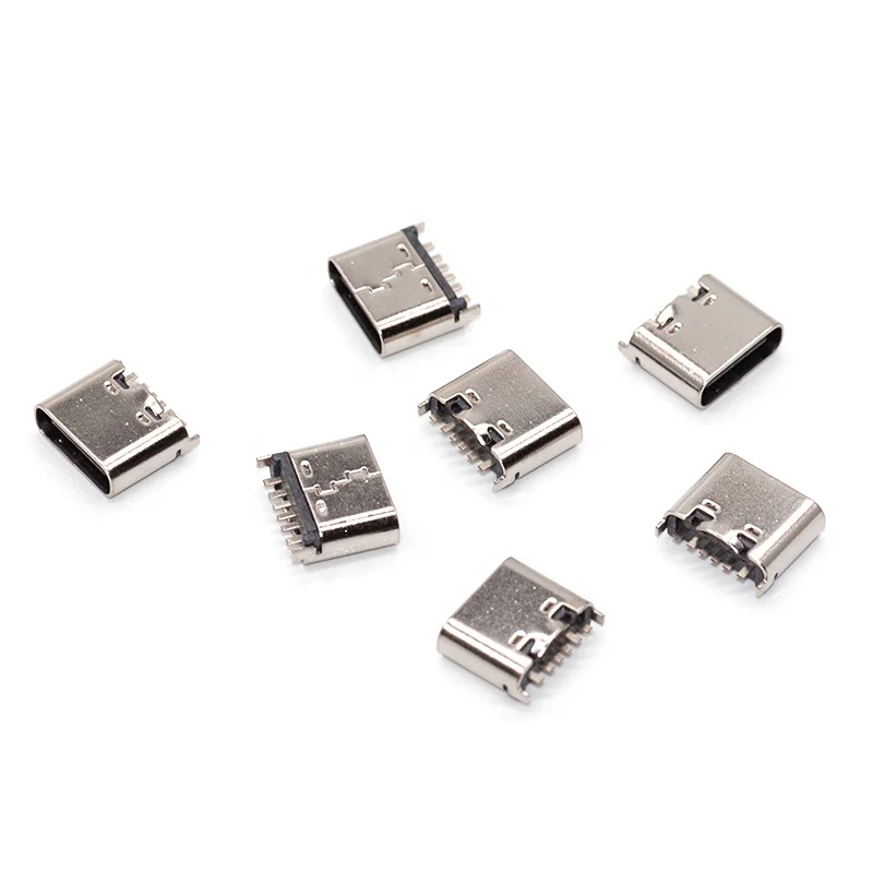 Прямая продажа с завода высококачественный разъем Micro Usb типа C 8pin 3 1 вертикального