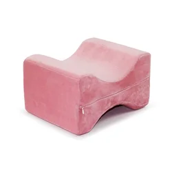 2019 New Style  Orthopedic Sleep Memory Foam Knee Pillow Wedge Contour Leg Pillow For Side Sleepers Pillow For Sciatica Relief