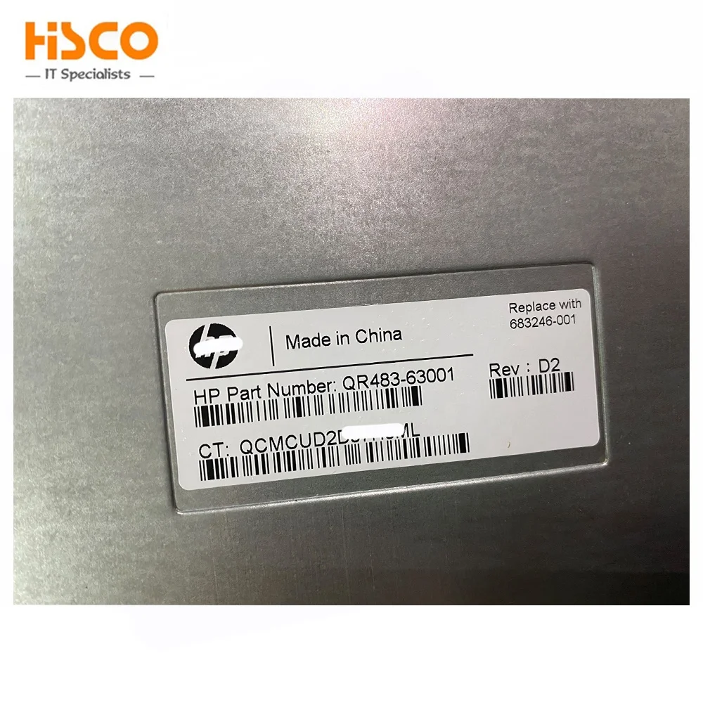 QR483A for HPE 3PAR STORESERV 7400 2-NODE STORAGE