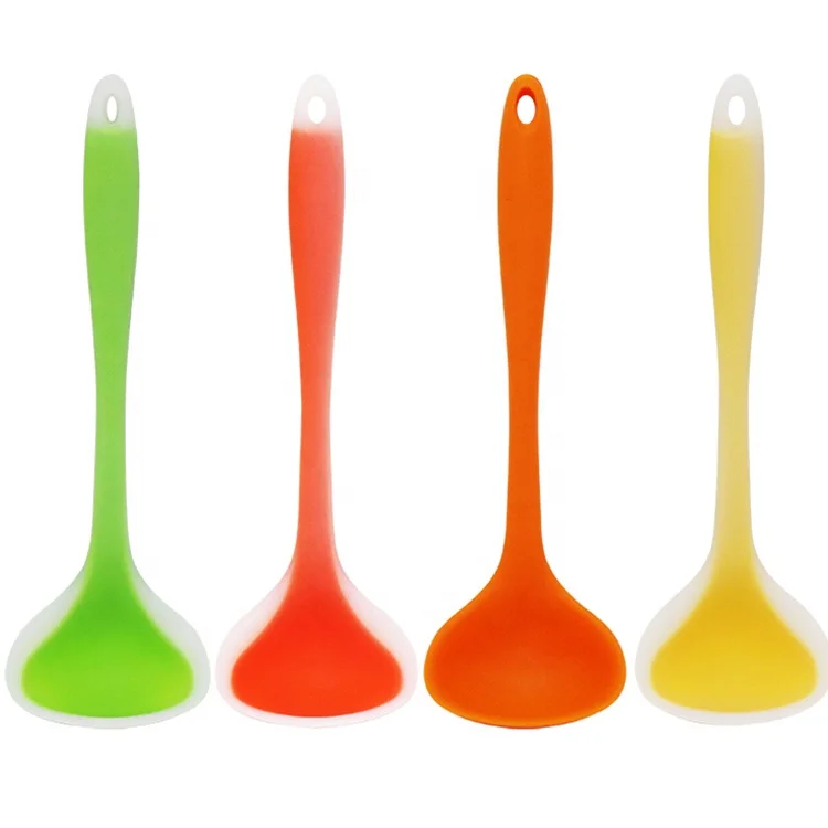 Food Grade Silicone Household Supplies Tools Accessories Cooking Utensils Silicone Spoon Kitchen