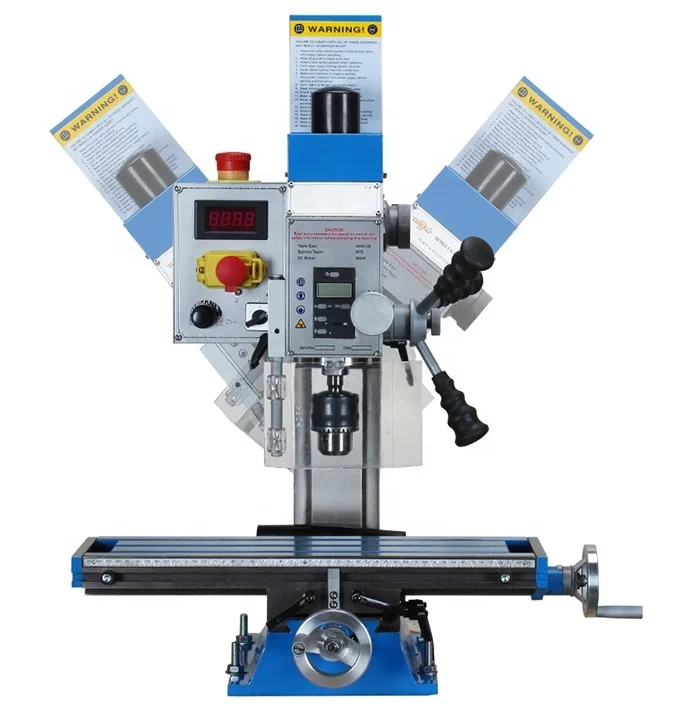 WMD16V JYZX16V bore hole drilling machine DRO speed manual drill mini drill mill machine