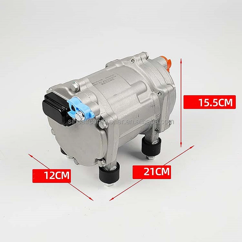 aircon 12 volt parking cooler 12V 24V car conditioning parts air AC DC electric compressor