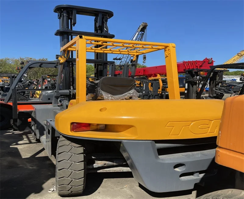 Original Cheap Used Forklift Komatsu 8 Ton FD80T Forklift