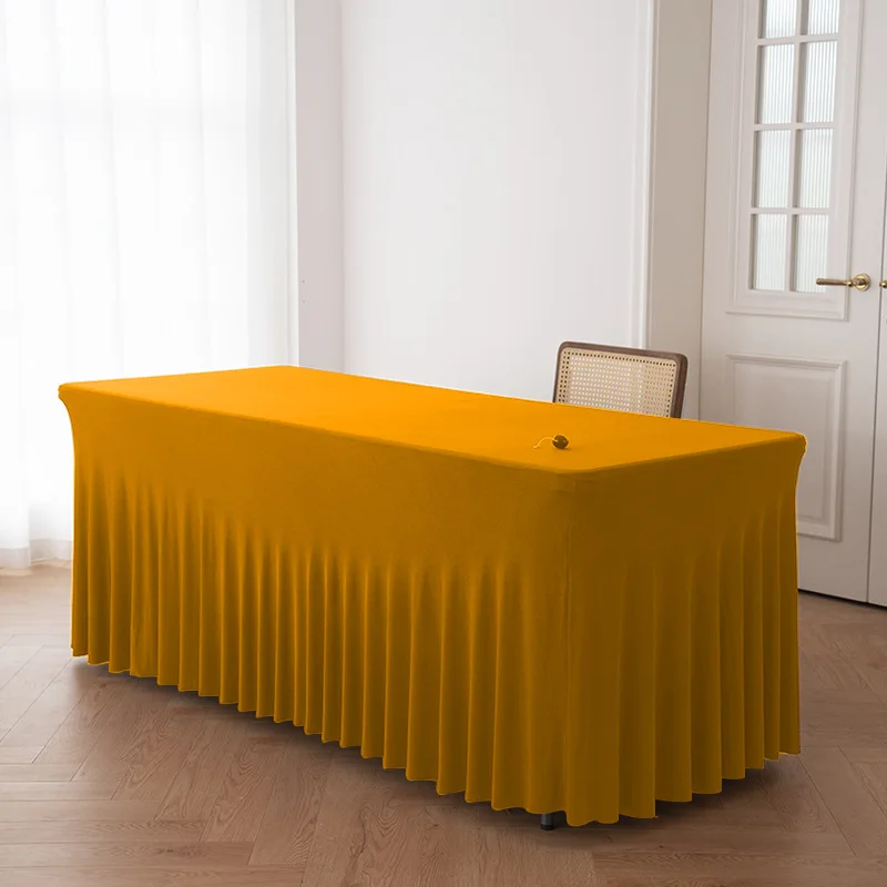 Spandex Stretch Table Cloth 4ft Elastic Spandex Fitted Tablecloth Rectangular Spandex Buffet Table Cover 6 Ft 8ft
