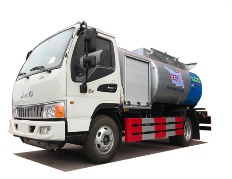  JAC 6 Wheeler заправочный Автоцистерна 5000 литров авиационный топливный грузовик для
