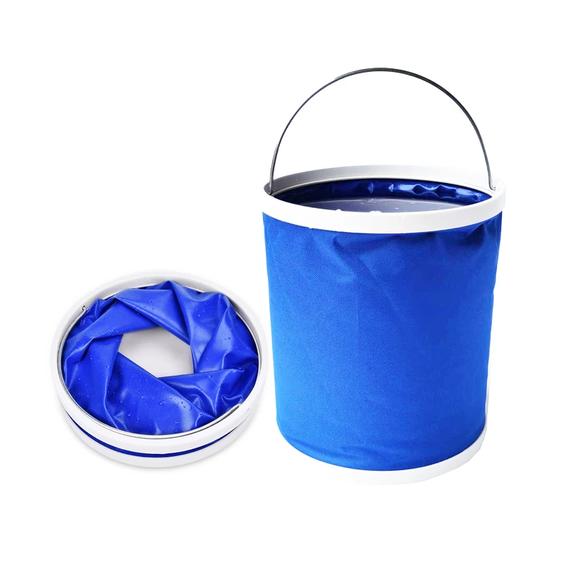 Travel Multifunctional 20L Portable Folding Bucket Clean Folding Bucket with Strong Handle