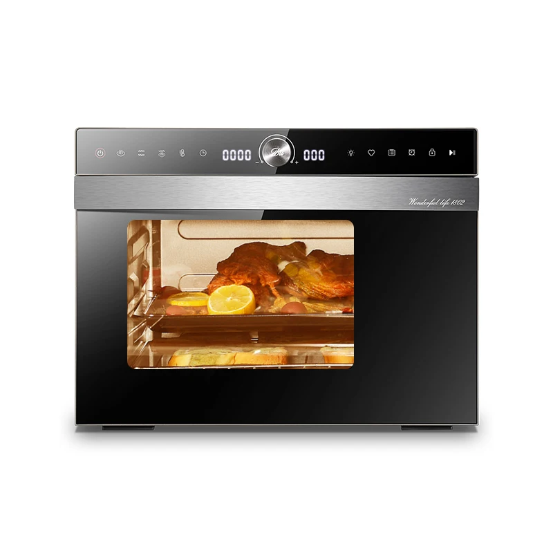 Automatic Countertop Steam Oven Stainless Steel 26L Free Standing Microwave Oven with big capacity
