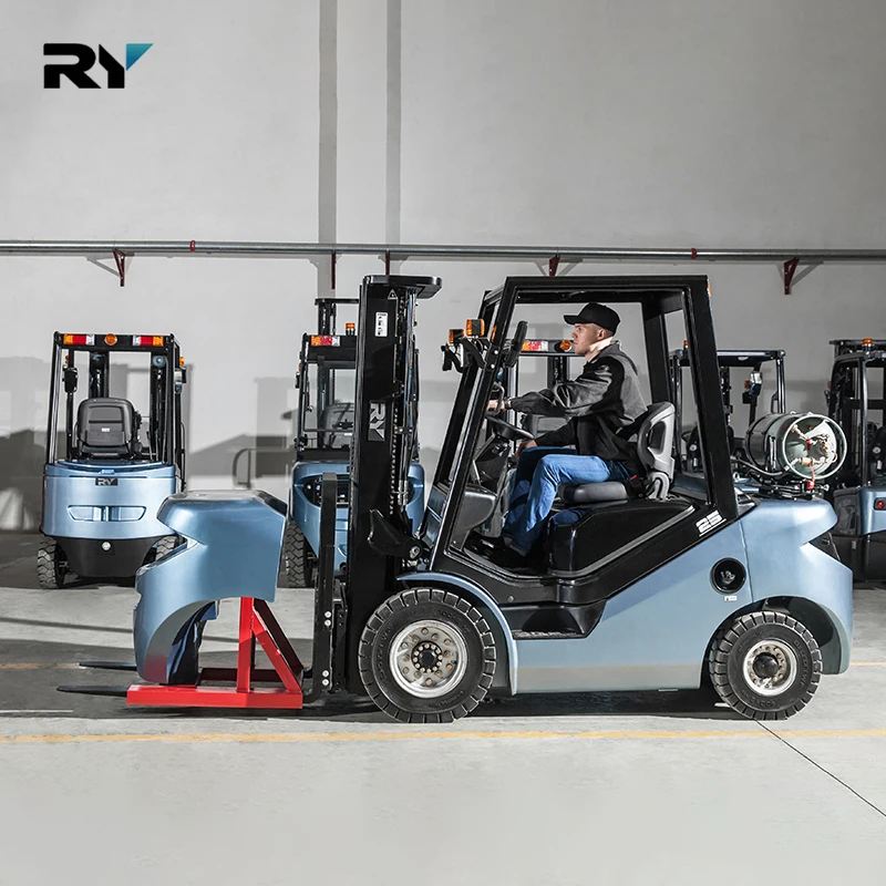Royal Low Vibration Easy To Maintenance 2Ton 3Ton 5Ton LPG Gas Forklift Trucks With Good Price