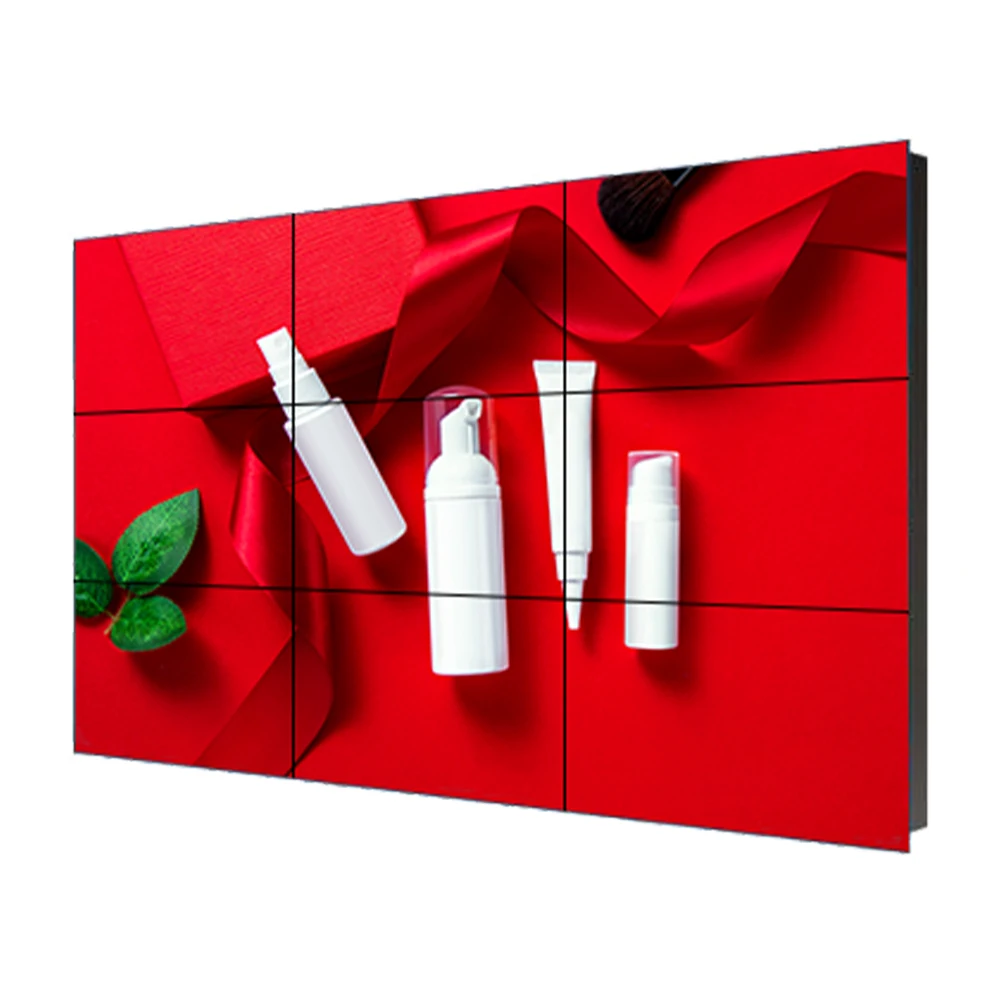 Advertising screen supplier custom production seamless splicing screen 3X3 4X4 multi-size customization