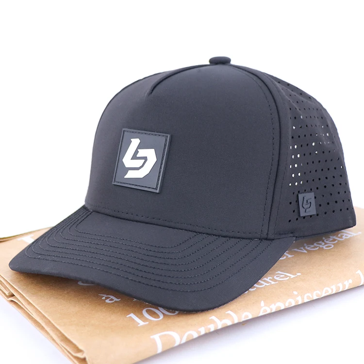 Qianzun черный резиновой подошве для женщин; Лоскутный дизайн; Из водонепроницаемого материала из легкого полиэстера производительность перфорированные 5 панель лазерная резка защитные шлемы