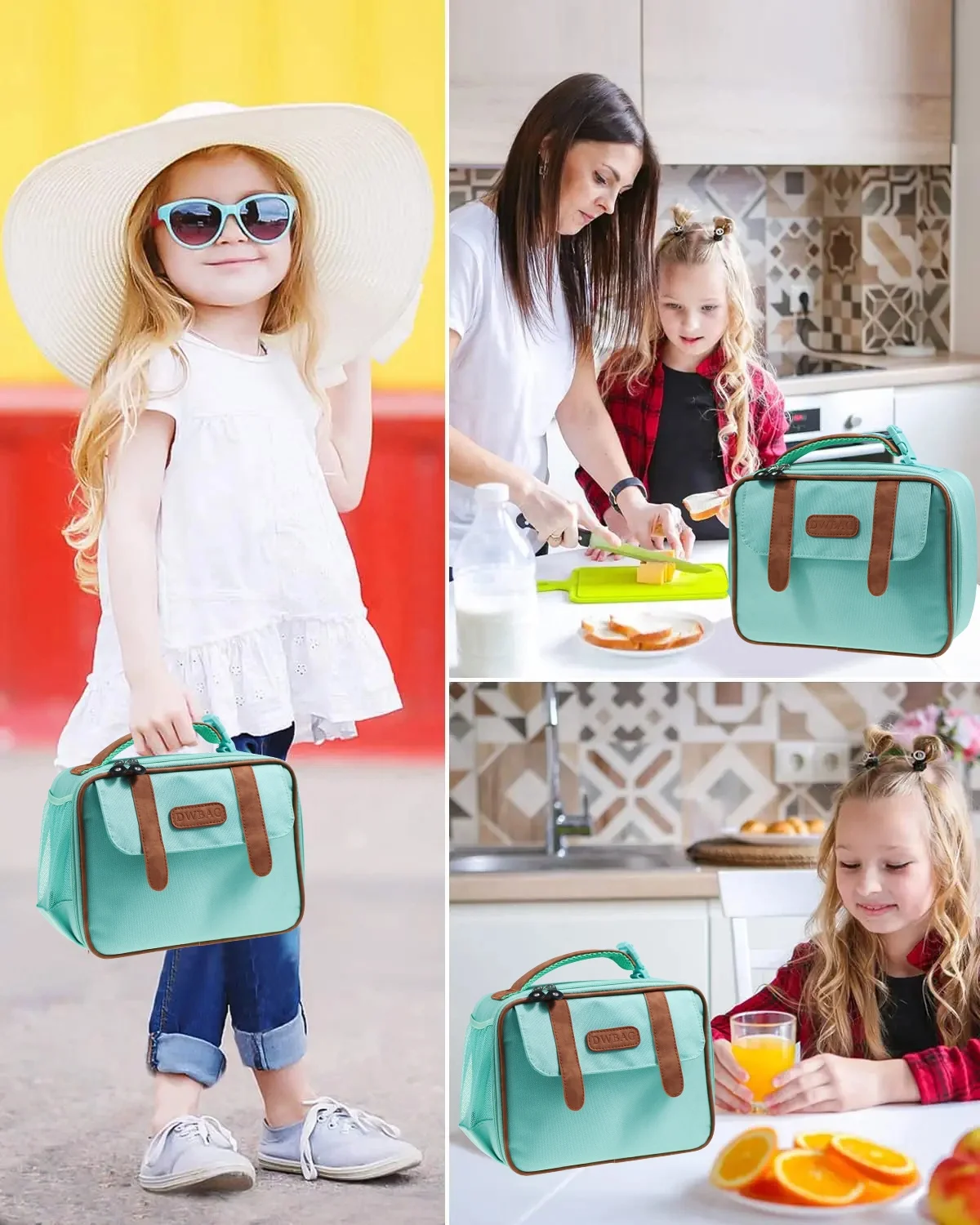 Work designed for you Outdoor adult refrigerated lunch bag, kids school lunch bags