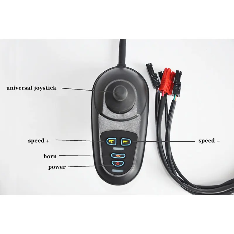 Urgent Relief Control Animation Wheelchair Key Button Joystick Controller Shark For Electric With Remote Micron Motor
