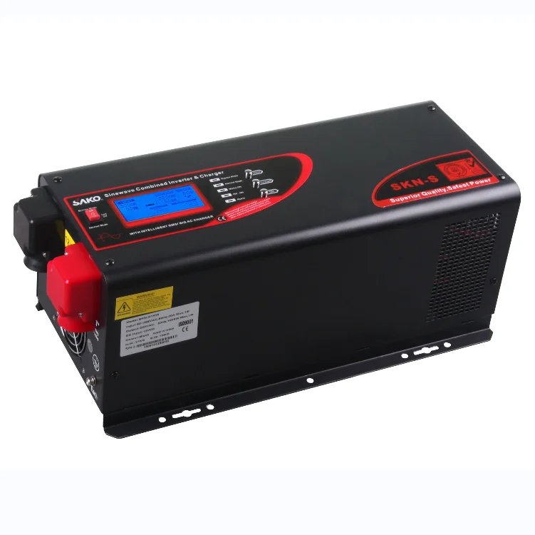 SAKO SKN-S 5048 home inverter with charger 5KW pure sine wave low frequency inverter for home system 12v 24v 48v