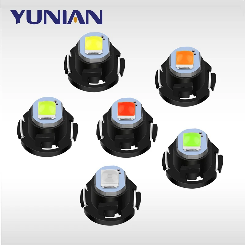 Super Bright T3 LED T4.2 T4.7 Led Bulb Canbus 3030SMD Bulbs Car Interior Instrument Lamp Auto Dashboard Indicator Light