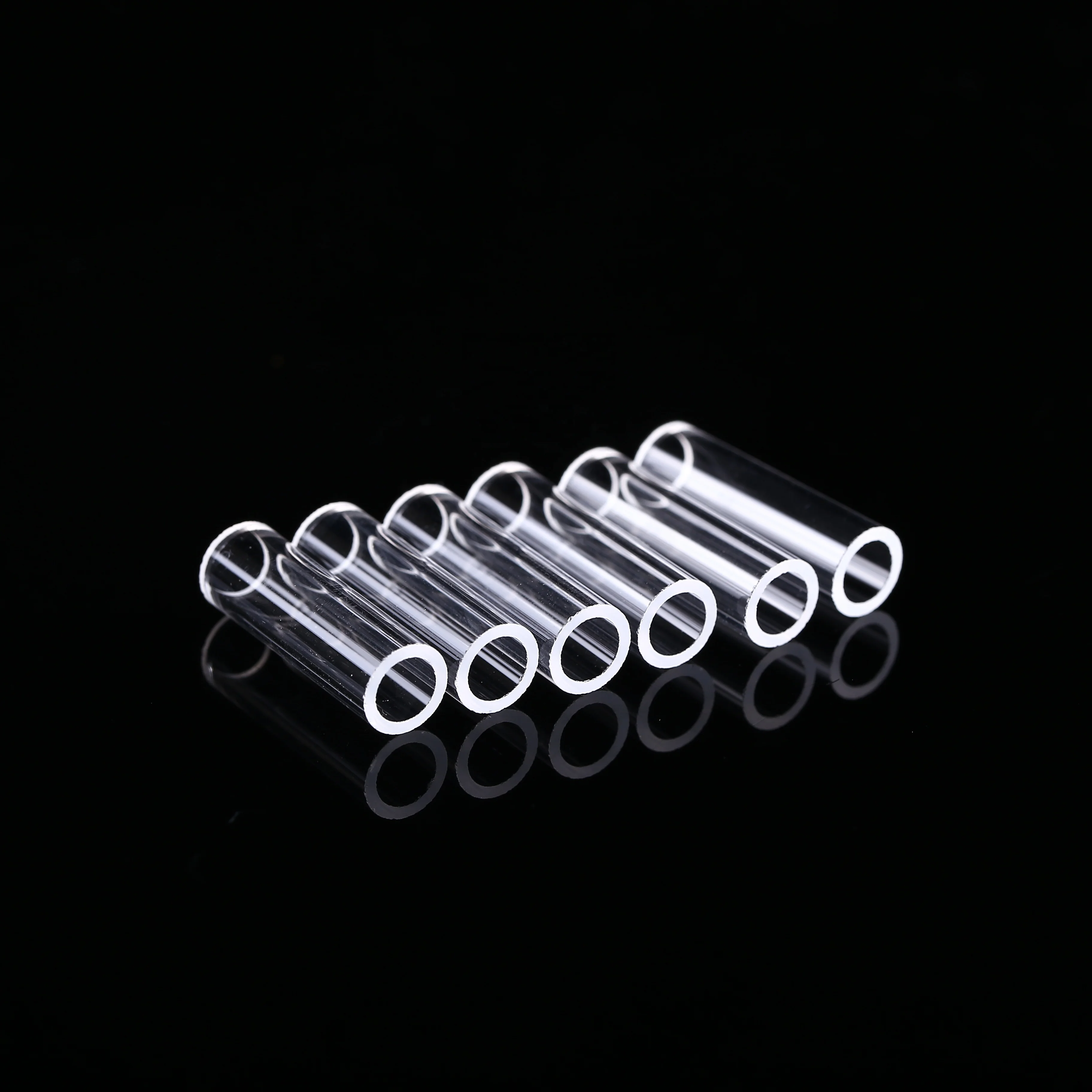 Final factory Heat Resistance tube Manufacture all diameter quartz glass pipe Glass Tube