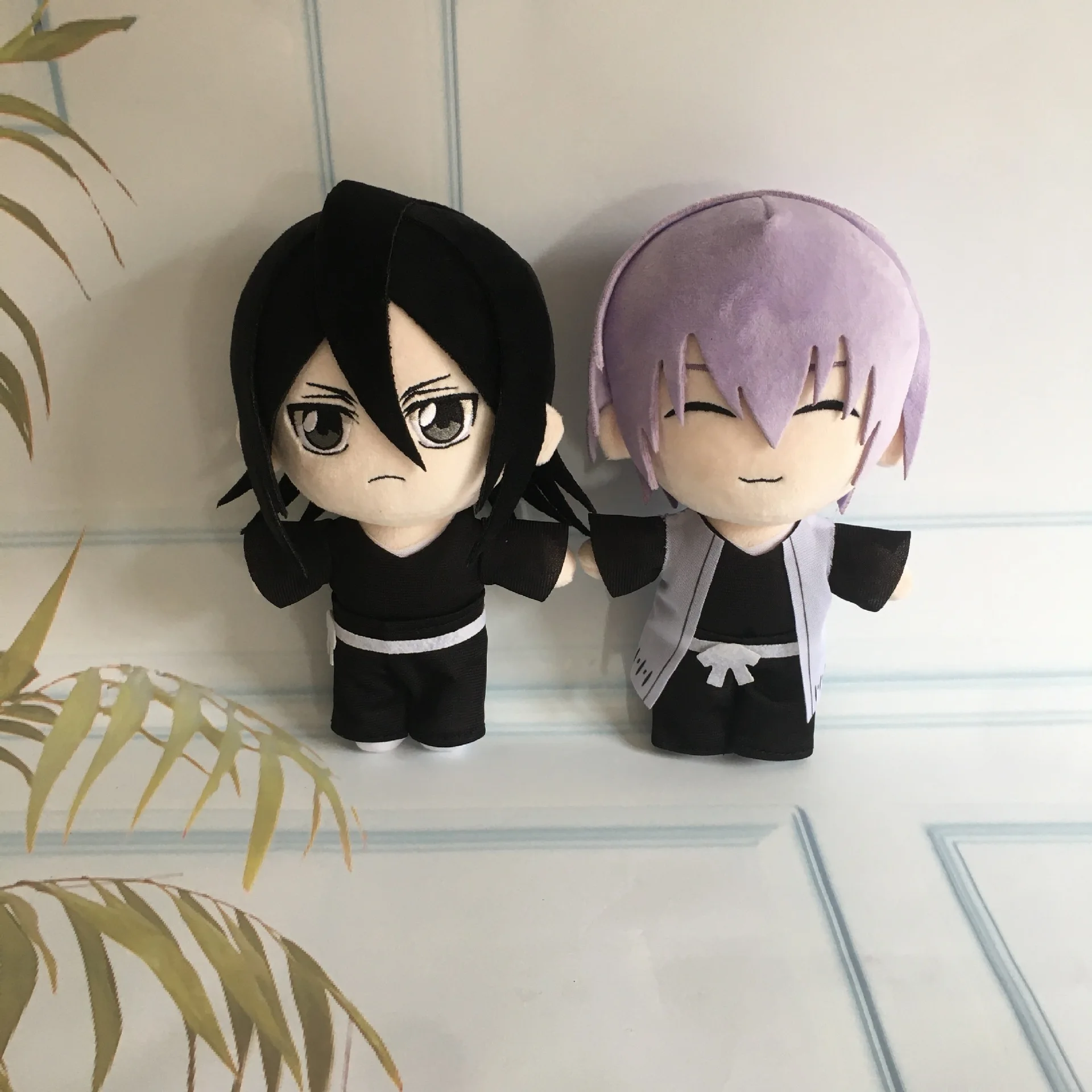 BLEACH Plush Toy Ulquiorra Cifer Kuchiki Rukia Ichimaru Gin Anime Cosplay Plush Doll Toy 20cm Cute Soft Stuffed Pillow Fans Gift