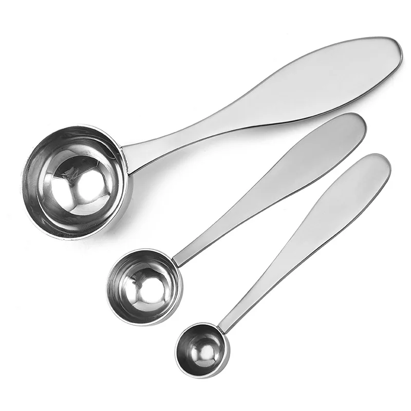 Spot Coffee Spoon Stainless Steel Kitchen Milk Powder Measuring 15ML Fruit