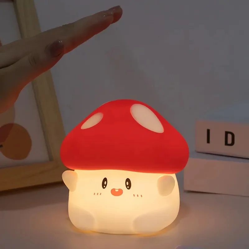 Ночник с грибами и USB зарядкой