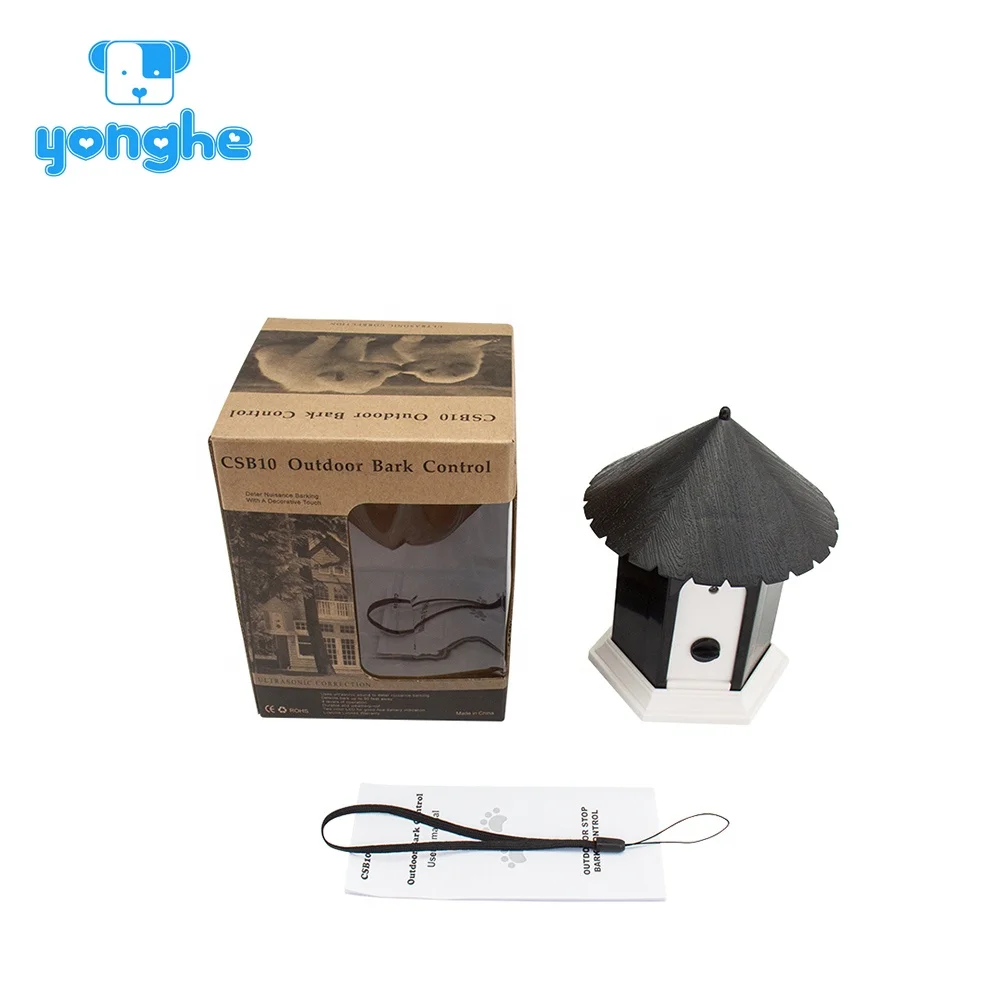 2020 Shenzhen Factory most popular outdoor home garden powerful sonic birdhouse bark control