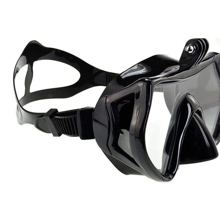 Best Sale Adult Underwater Swimming Goggles Water-sports Free diving Mask with Camera Mount