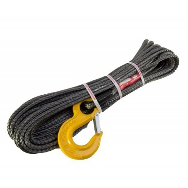 Best quality Off-road  12000kg tension UHMWPE Synthetic Winch rope