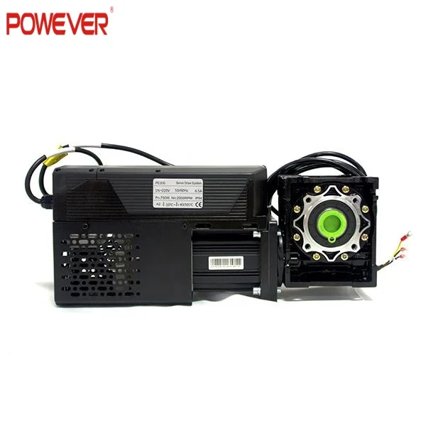 750Вт высокоскоростной бесщеточный серводвигатель постоянного тока: прецизионный привод 2500 об/мин с электромеханическим тормозом для автоматических дверей
