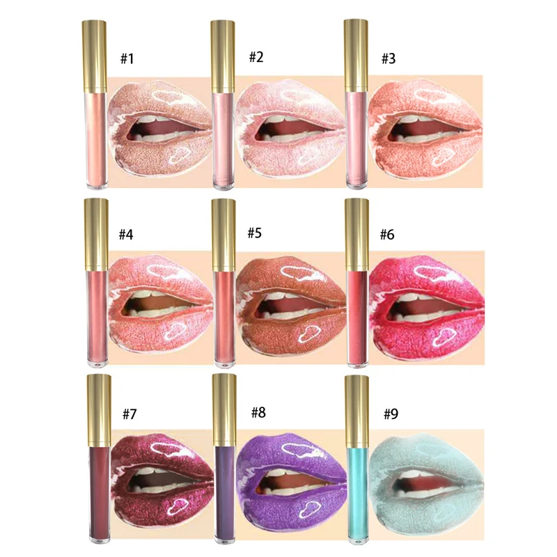 Free Sample Wholesale Lipgloss Set Private Label Matte Lipstick Wholesale Waterproof Oem Makeup Custom Vegan Lip Gloss