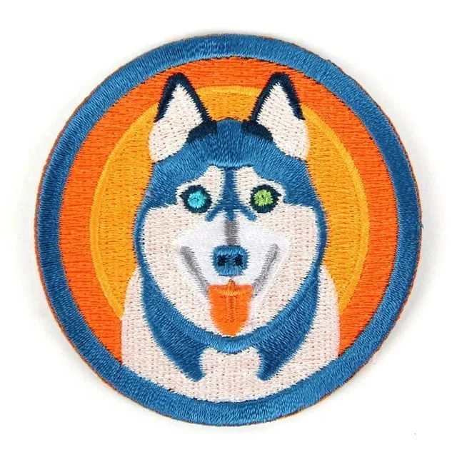 Manufacture Custom badges style high density sublimation letters 3D embroidery patch for clothing bags hats