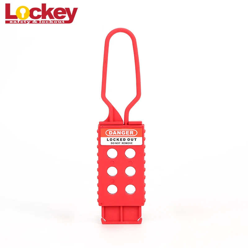 Best Price Insulated Nylon Plastic Loto 6 Lockout Hasp,High Quality Lockout Hasp Lock out Tagout