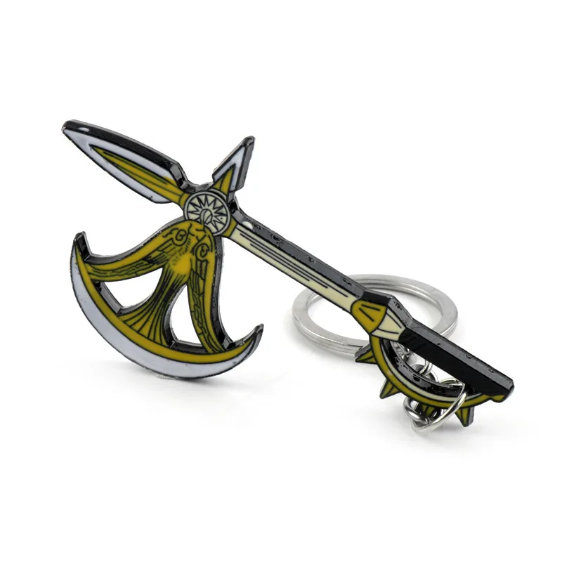 Wholesale Anime The Seven Deadly Sins Peripheral Protagonist Weapon Keychain Ax Pendant Key Holder In Bulk