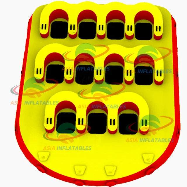 11 Riders Banana Slider Inflatable Drift Slider Water Towables