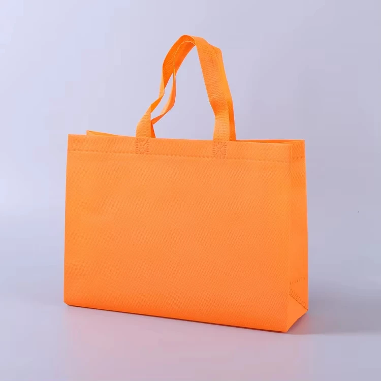 Wholesale Creative Design Customized Logo Reusable Colorful Shopping Recyclable Tote Non-woven Bag