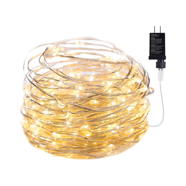 
FS Mini Button Battery LED light string Home decoration Waterproof battery box 