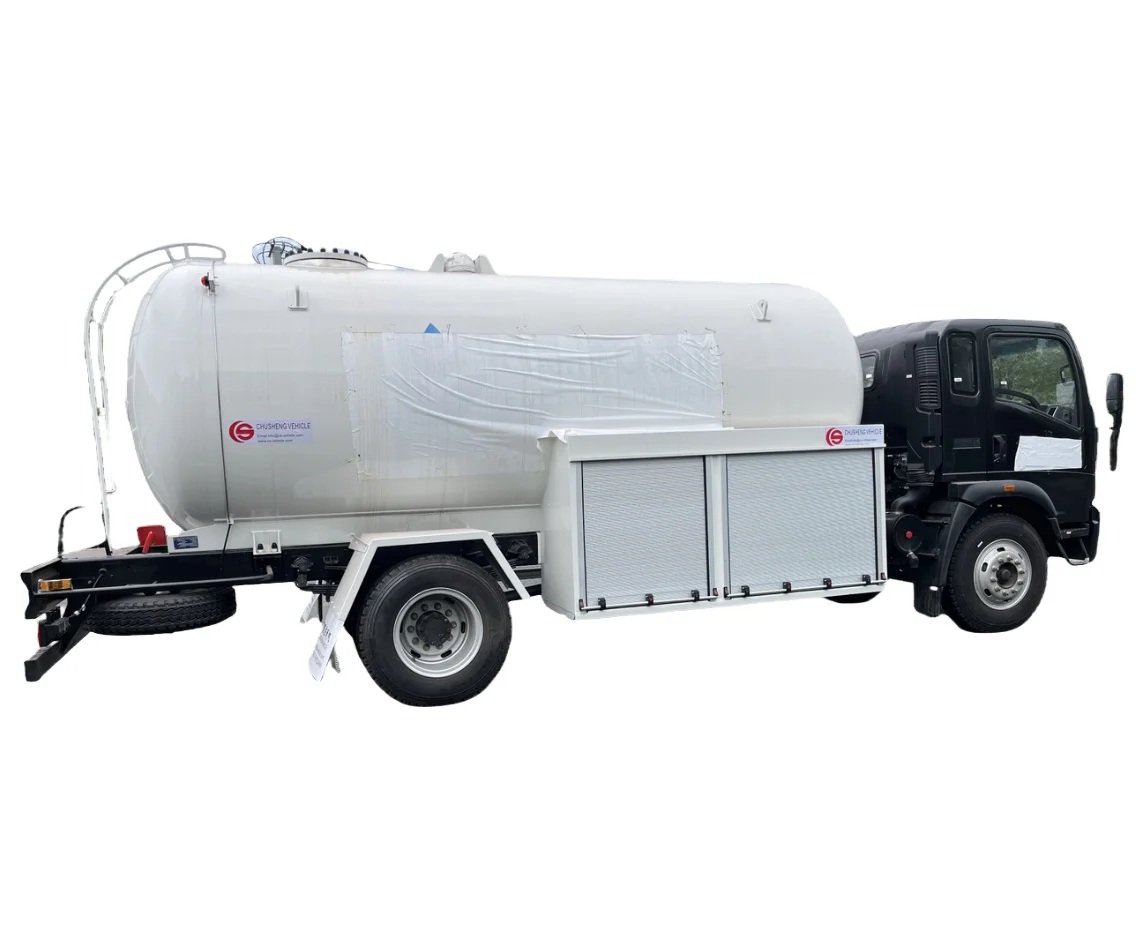 Cheaper Price 15000L LPG Bobtail Truck 7.5MT LPG Bobtail Tank Vehicle for Home Cooking Gas LPG Station Gas